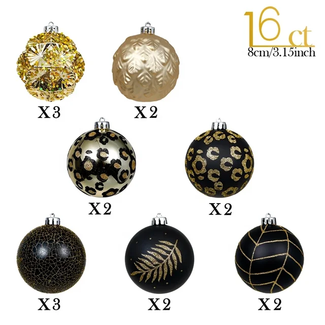 Black and Gold Balls